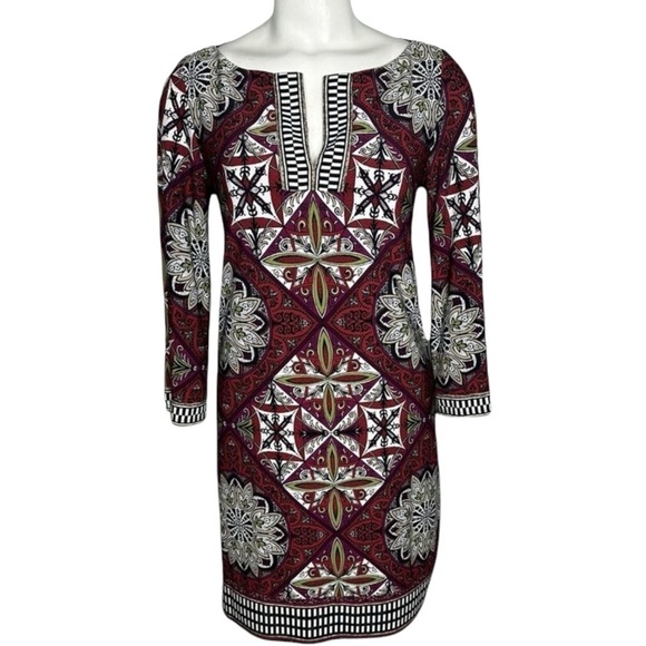 Laundry by Shelli Segal Geometric Dress - Picture 1 of 6